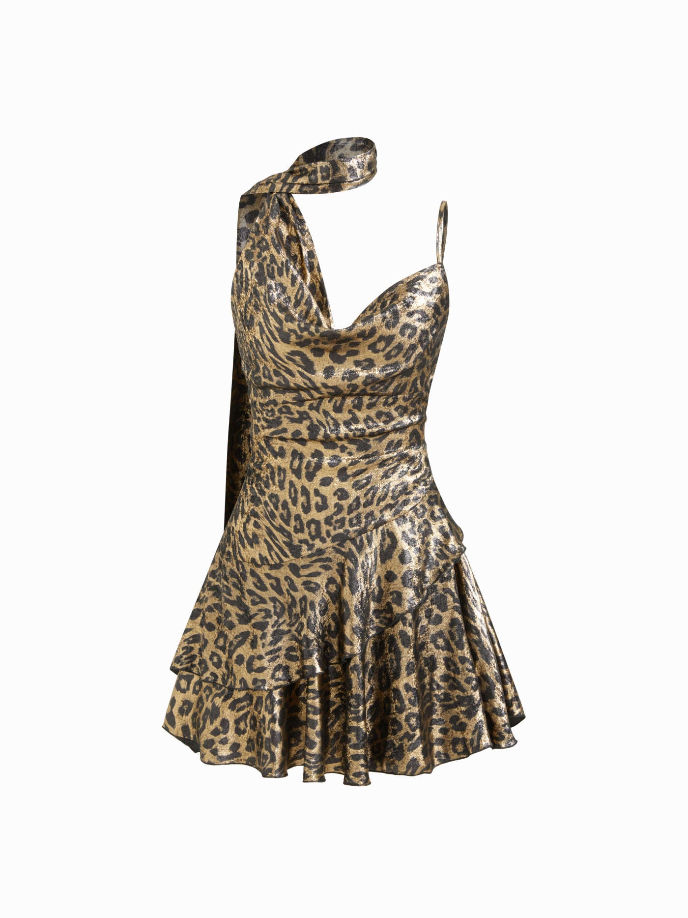 MINI ABITO ASIMMETRICO