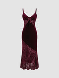 MIDI DRESS IN VELLUTO SUNNY™