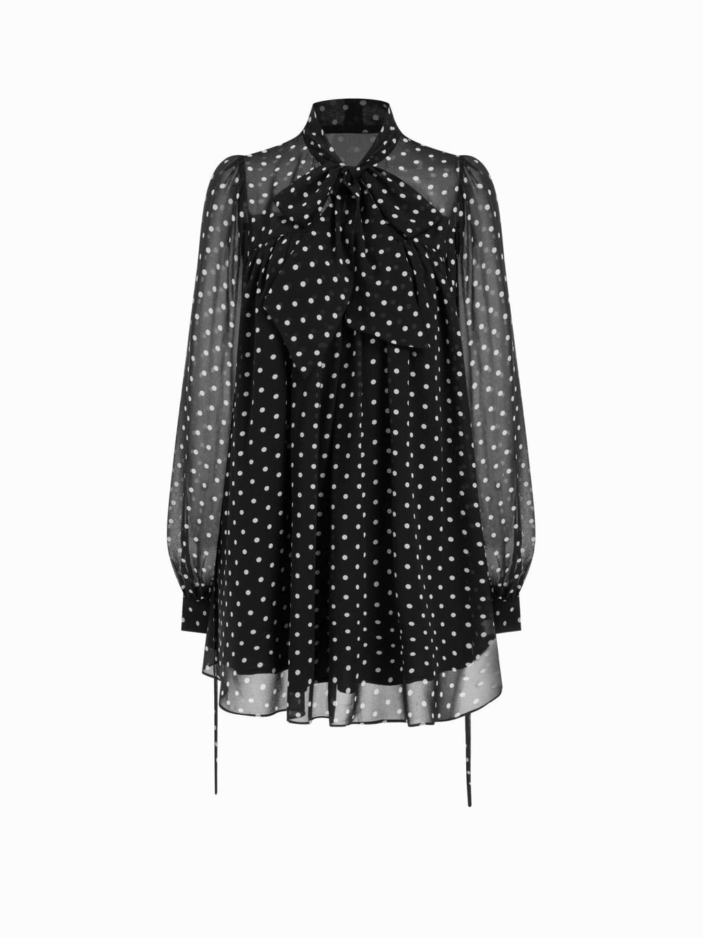 MINI ABITO BABYDOLL OVERSIZE IN CHIFFON SUNNY™