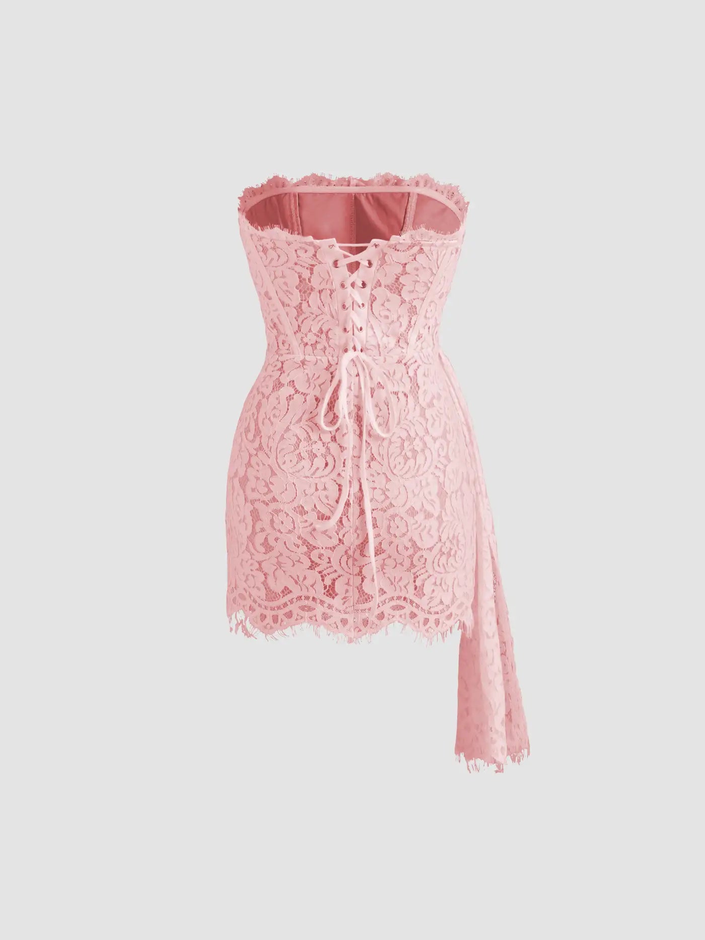 MINI ABITO IN PIZZO CON TUBO E SCHIENALE SUNNY™